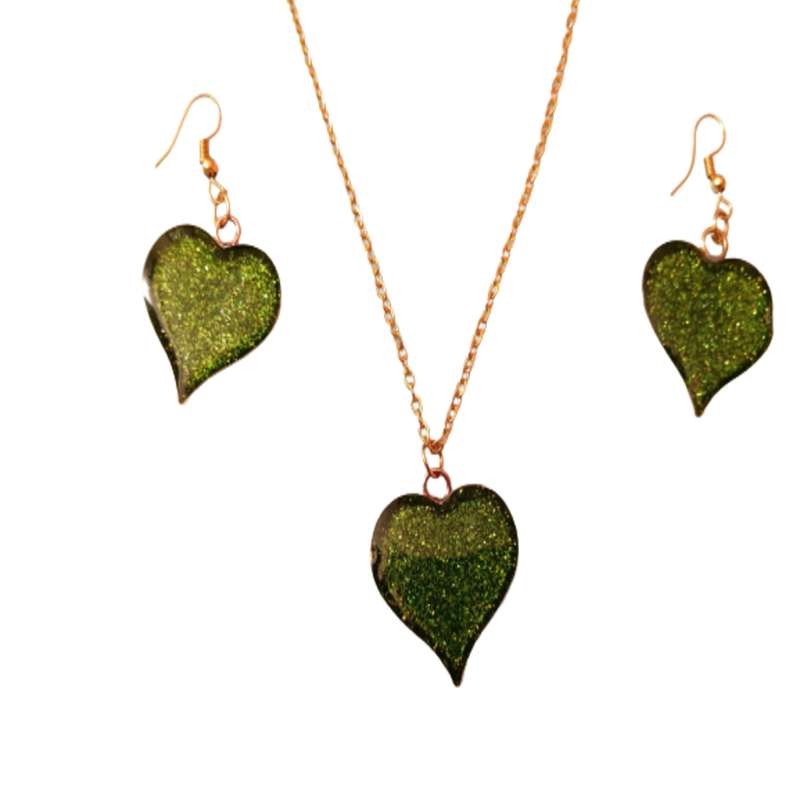 نیم ست دخترانه مدل قلب m8