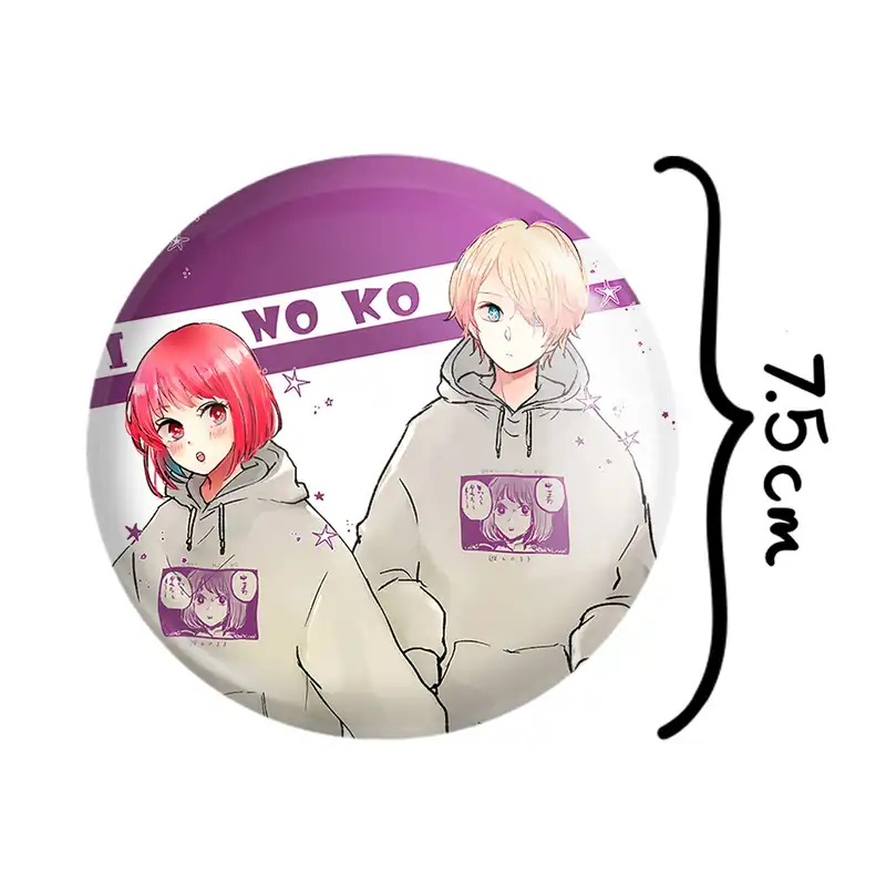 آینه جیبی خندالو مدل کانا آریما و هوشینو انیمه اوشی نو کو ستاره من Oshi No Ko کد 27477