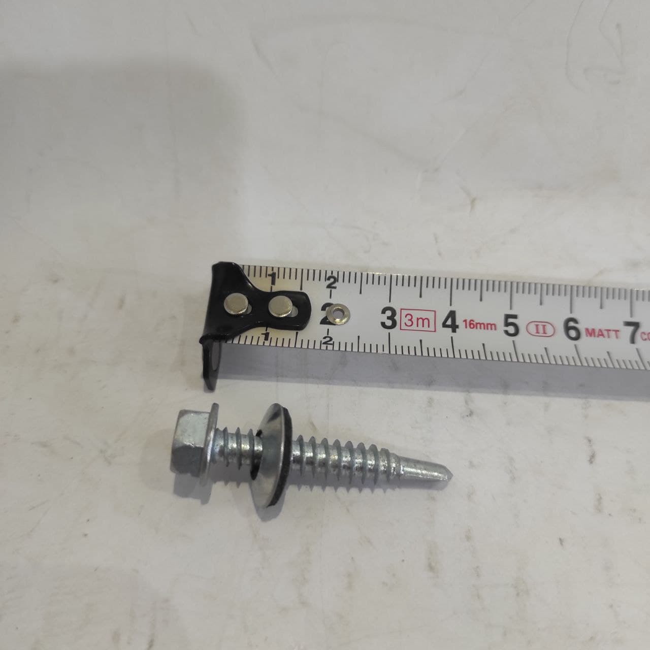 پیچ شیروانی سر مته مدل SH-2.5 بسته 25 عددی