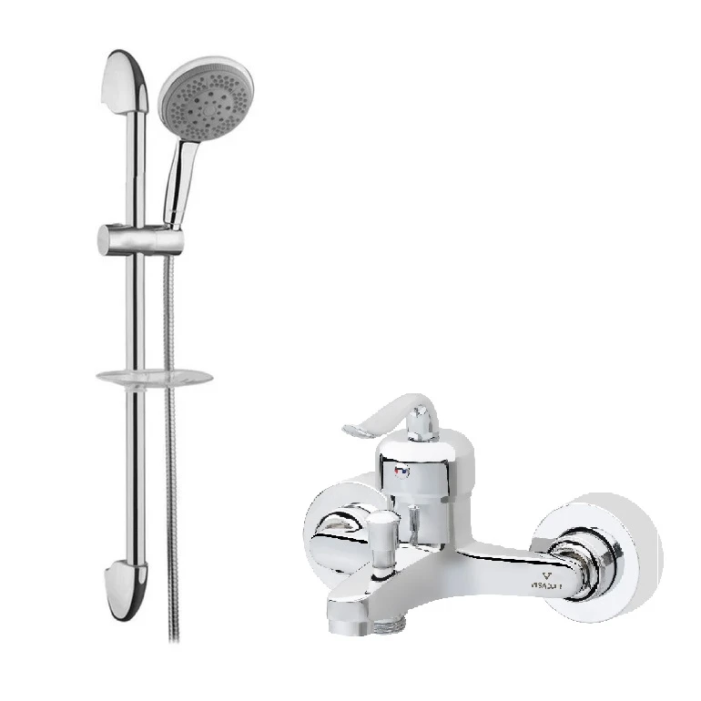 شیر حمام ویسادار مدل ونوس به همراه علم دوش