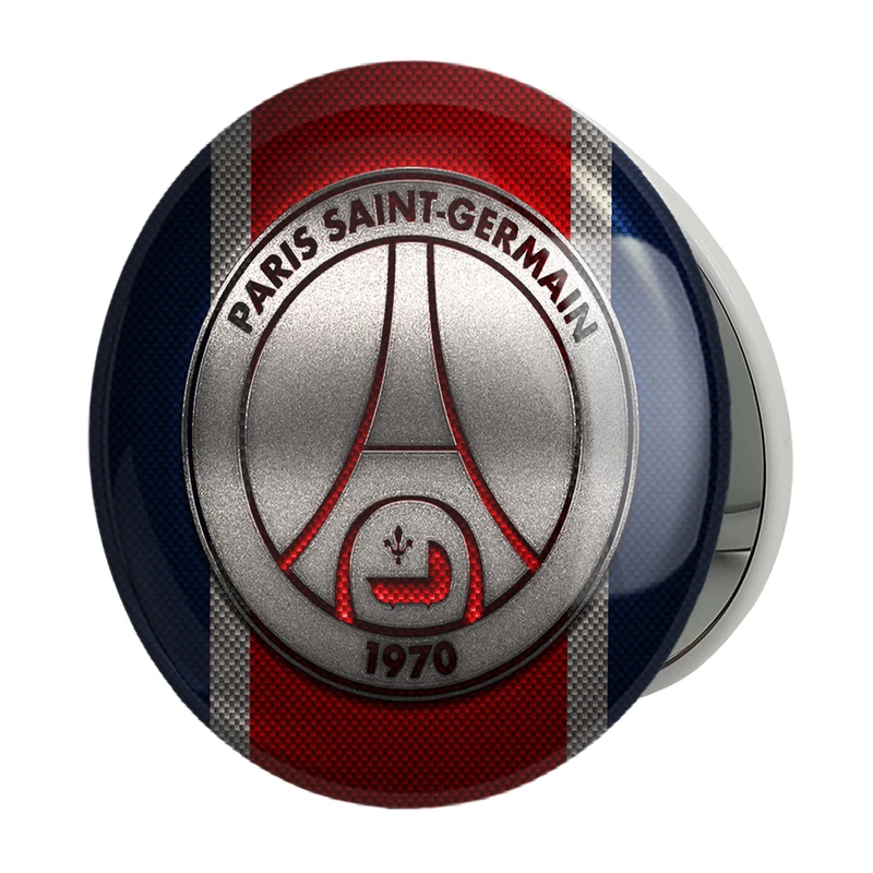 آینه جیبی خندالو طرح باشگاه پاری سن ژرمن مدل تاشو کد 26883 