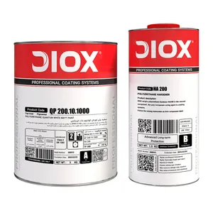 رنگ پلی اورتان کوانتوم سفید مات دیوکس مدل QP200.10.1000 وزن 4/5 کیلوگرم به همراه هاردنر