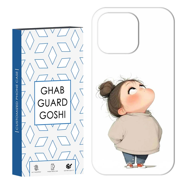 کاور قاب گارد گوشی طرح دخترانه کد Dimo-949 مناسب برای گوشی موبایل اپل IPHONE 16 PRO   