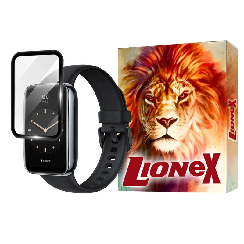 محافظ صفحه نمایش لایونکس مدل PMMAWL مناسب برای ساعت هوشمند شیائومی Mi Band 7 Pro