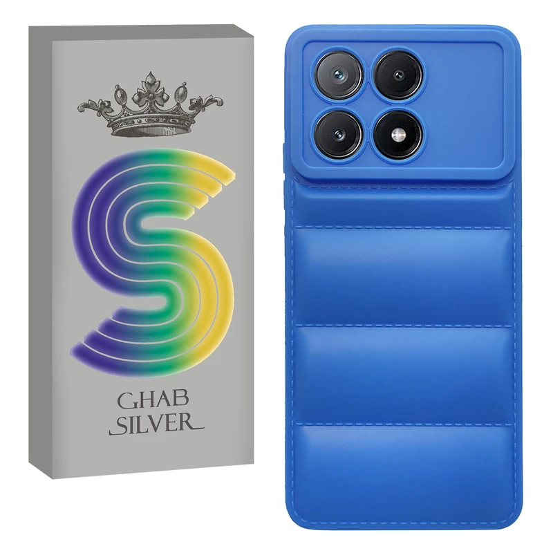 کاور قاب سیلور مدل پافری مناسب برای گوشی موبایل شیائومی Poco X6 Pro 5G