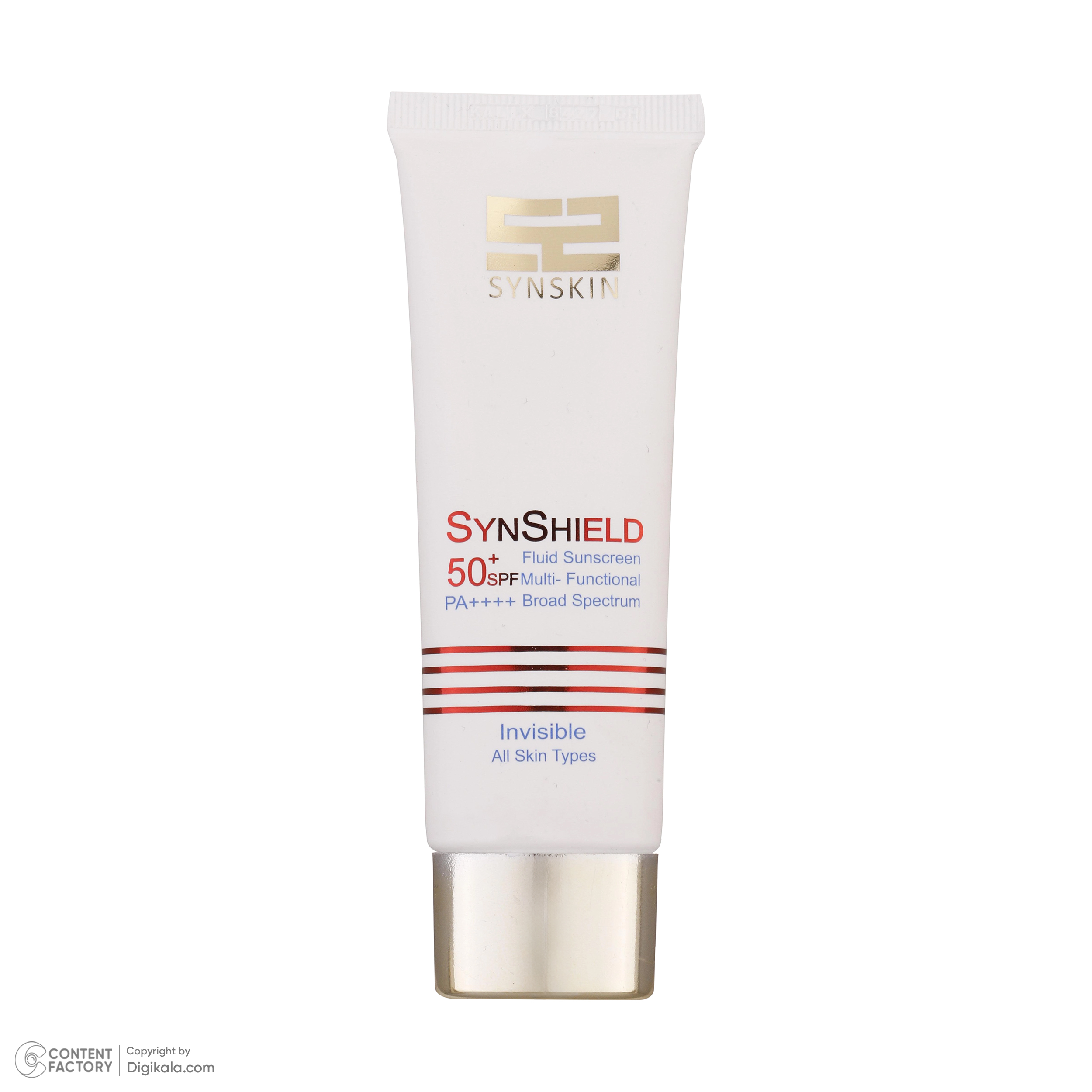 فلوئید ضد آفتاب بدون رنگ ساین اسکین SPF50 سری Invisible محافظ UVA ،UVB و ++++PA، مناسب انواع پوست حجم 50 میلیلیتر