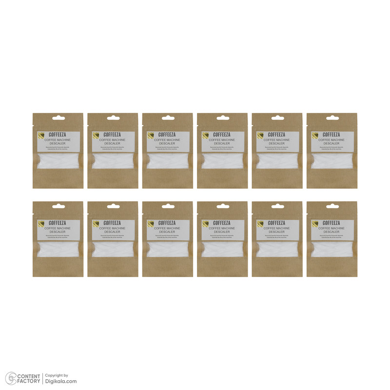 جرم گیر دستگاه اسپرسو ساز کافیزا مدل 001 بسته 12 عددی