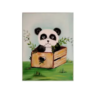 تابلو نقاشی رنگ روغن طرح پوپک مدل Z005