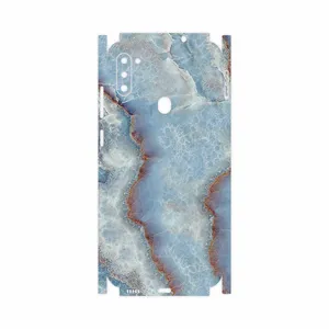 MAHOOT Blue Ocean Marble-FullSkin Cover Sticker for Samsung Galaxy M11
