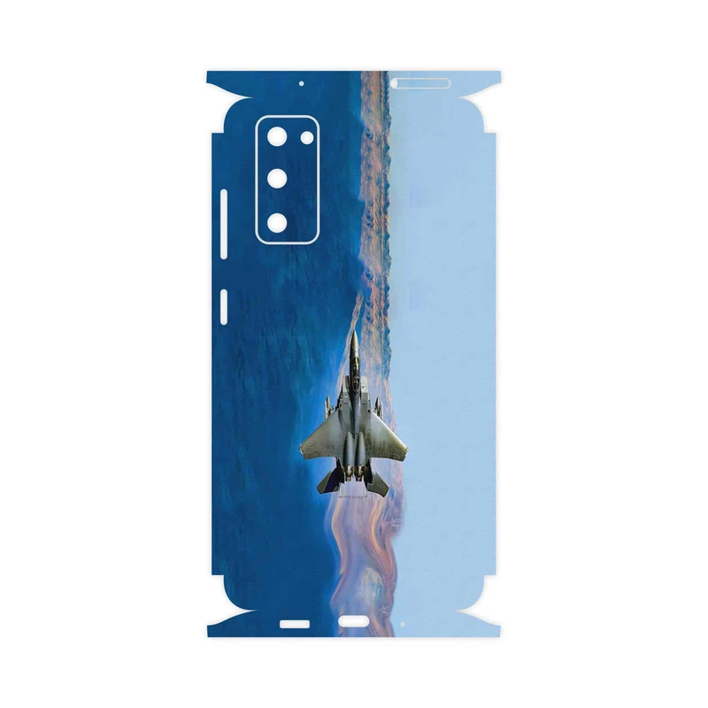 برچسب پوششی ماهوت مدل Fighter plane F15-FullSkin مناسب برای گوشی موبایل سامسونگ Galaxy S20 FE