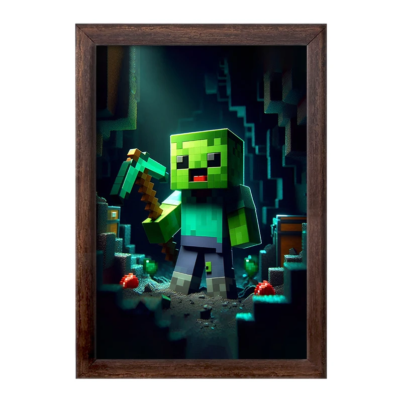 تابلو خندالو طرح ماینکرافت (Minecraft) کد F3530