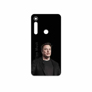 MAHOOT Elon Musk Cover Sticker for Motorola One Macro