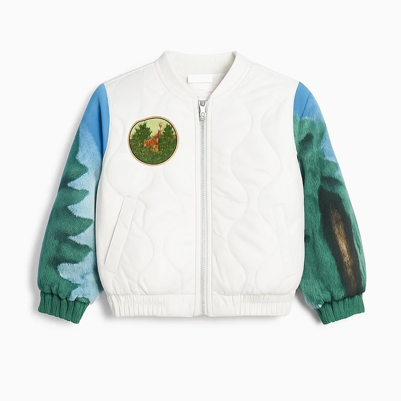 کاپشن دخترانه ان کا کیدز مدل 35502