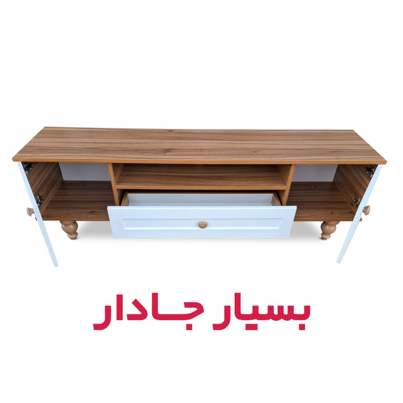 میز تلویزیون مدل آریانا مناسب برای تلویزیون تا 60 اینچ