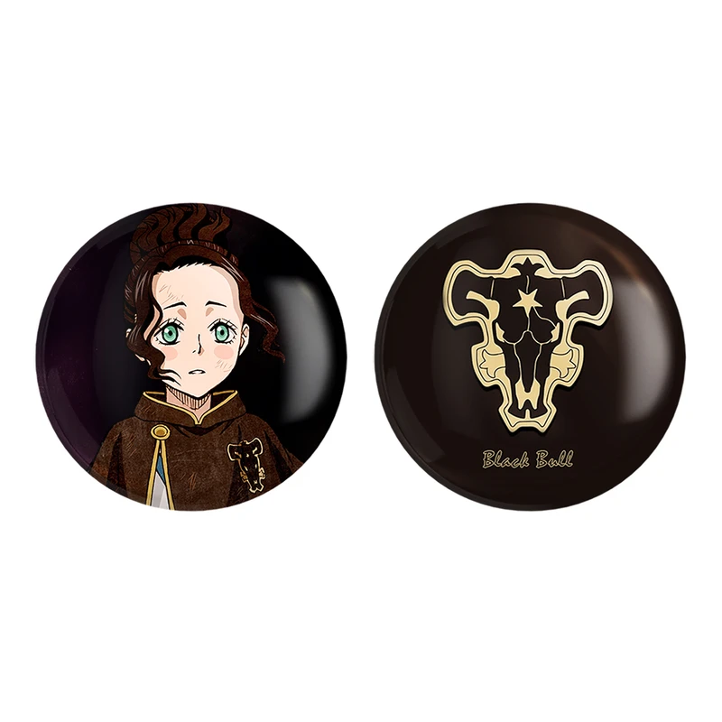 مگنت خندالو طرح روه گاو های سیاه و چارمی پاپیستون انیمه بلک کلاور کد 1170811709 مجموعه 2 عددی