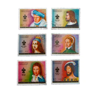 تمبر یادگاری مدل ملل کد h-709 مجموعه 6 عددی