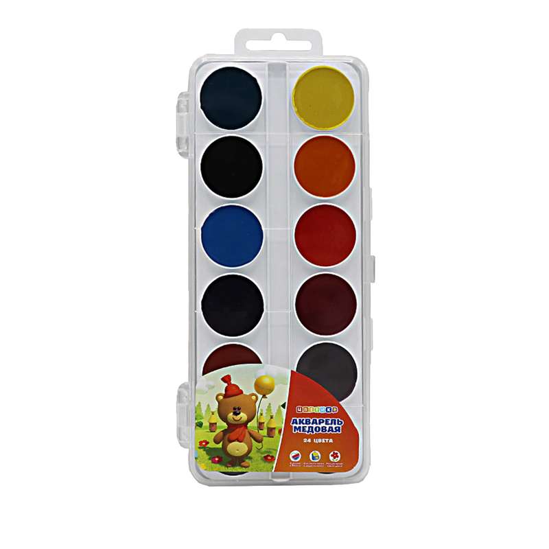 آبرنگ 24 رنگ مدل Набор کد 168500