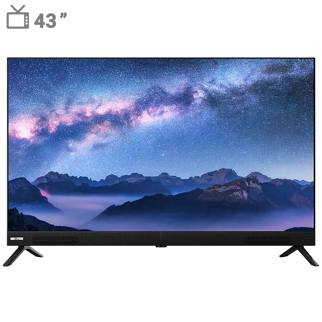تلویزیون ال ای دی هوشمند جی پلاس مدل GTV-43KH612N سایز 43 اینچ