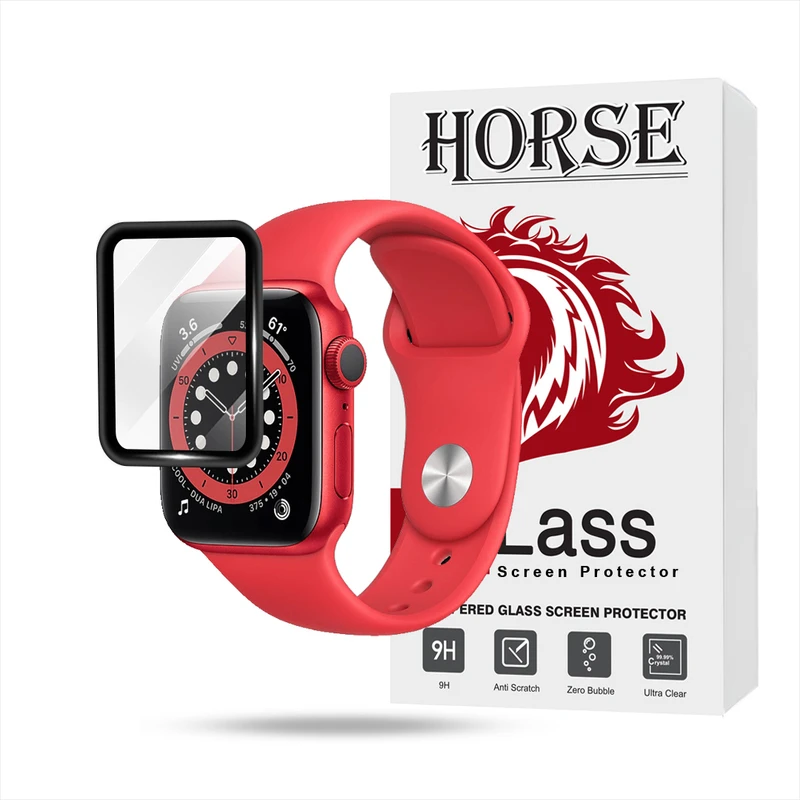 محافظ صفحه نمایش هورس مدل PMMAWH مناسب برای ساعت هوشمند اپل واچ Series 1 / Series 2 / Series 3 38 mm