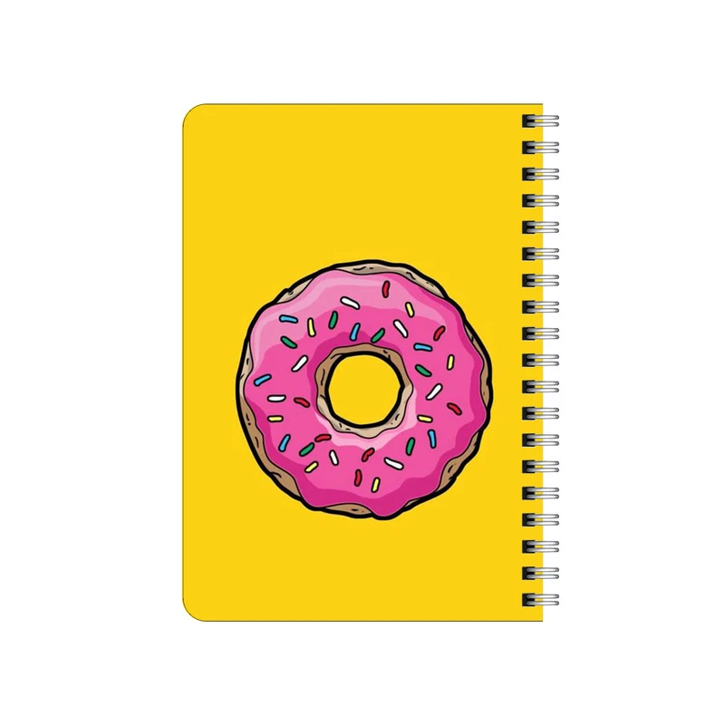 دفترچه یادداشت بامبیلیپ مدل چوبی طرح دونات کد 3890692