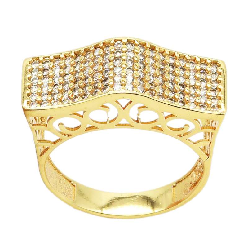 انگشتر زنانه مدل نگین دار