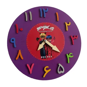 بازی آموزشی ساعت مدل دختر کفشدوزکی کد F422