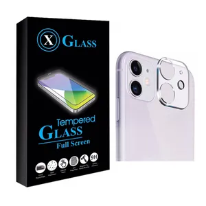 محافظ لنز دوربین ایکس گلس مدل 3D PLUS مناسب برای گوشی موبایل اپل IPHONE 11