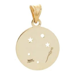 آویز گردنبند طلا 18 عیار زنانه الن نار مدل 0720