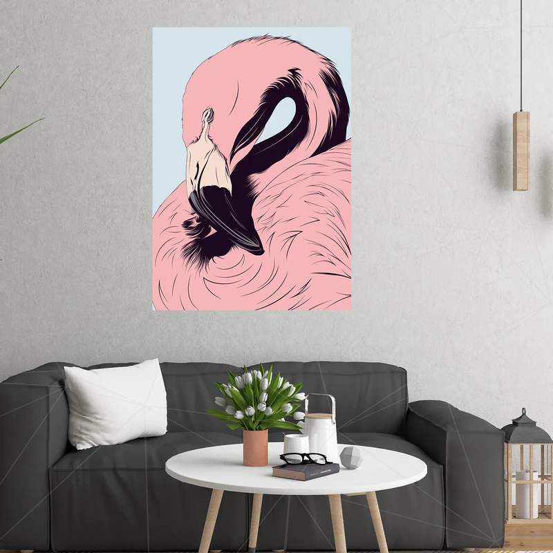 تابلو شاسی مدل Flamingo کد 585