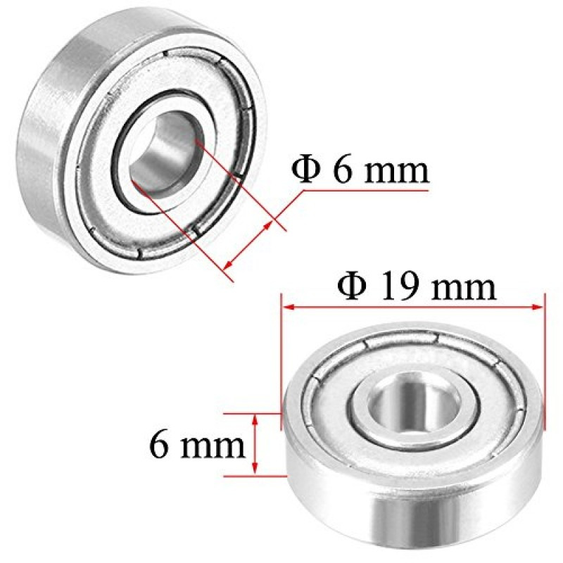 بلبرینگ فن حلزونی کد D16 بسته 2 عددی