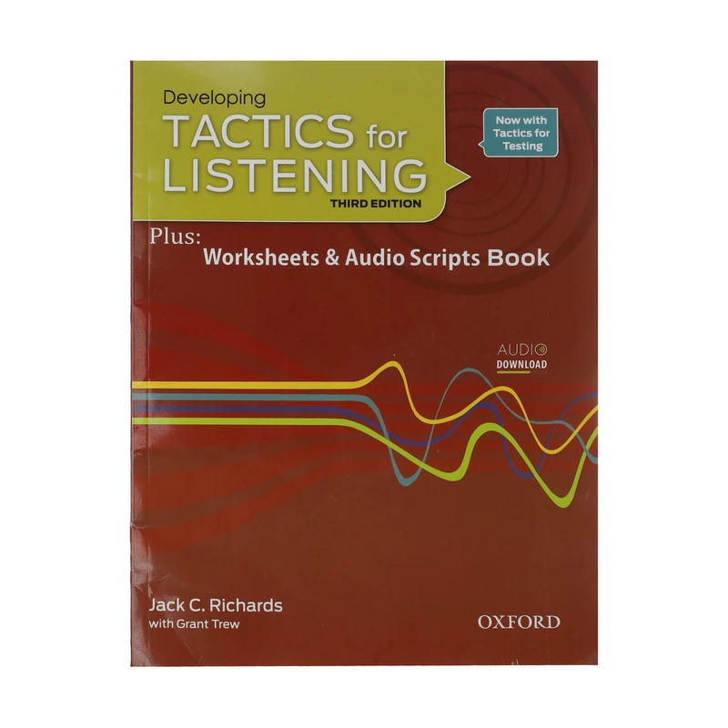 کتاب Developing Tactics For Listening Third Edition اثر Jack C. Richards and Grant Trew انتشارات آکسفورد عکس شماره 1