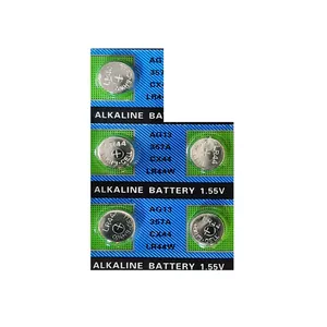 باتری سکه ای مدل AG 13 بسته پنج عدد
