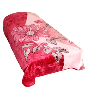 پتو پریما طرح گلدار مدل pr001 سایز 160x210 سانتی متر