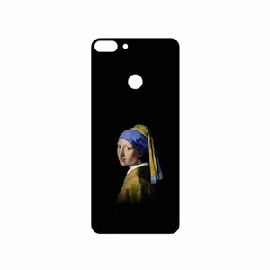 MAHOOT Girl with a Pearl Earring of Vermeer Cover Sticker for Huawei P Smart