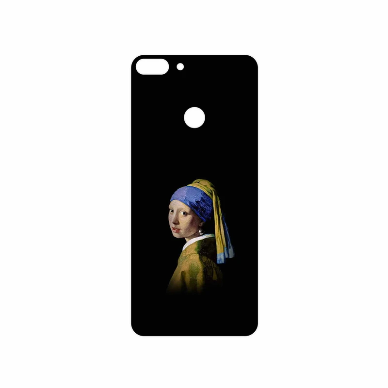 برچسب پوششی ماهوت مدل Girl with a Pearl Earring of Vermeer مناسب برای گوشی موبایل هوآوی P Smart