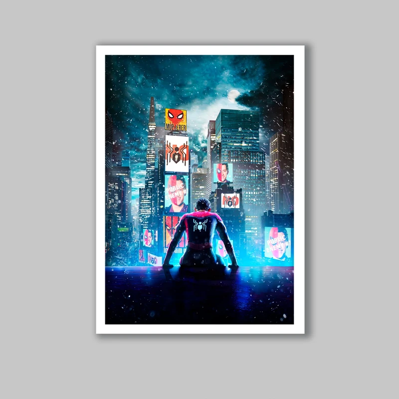 تابلو مدل فیلم مرد عنکبوتی Spider man کد LA-G10793