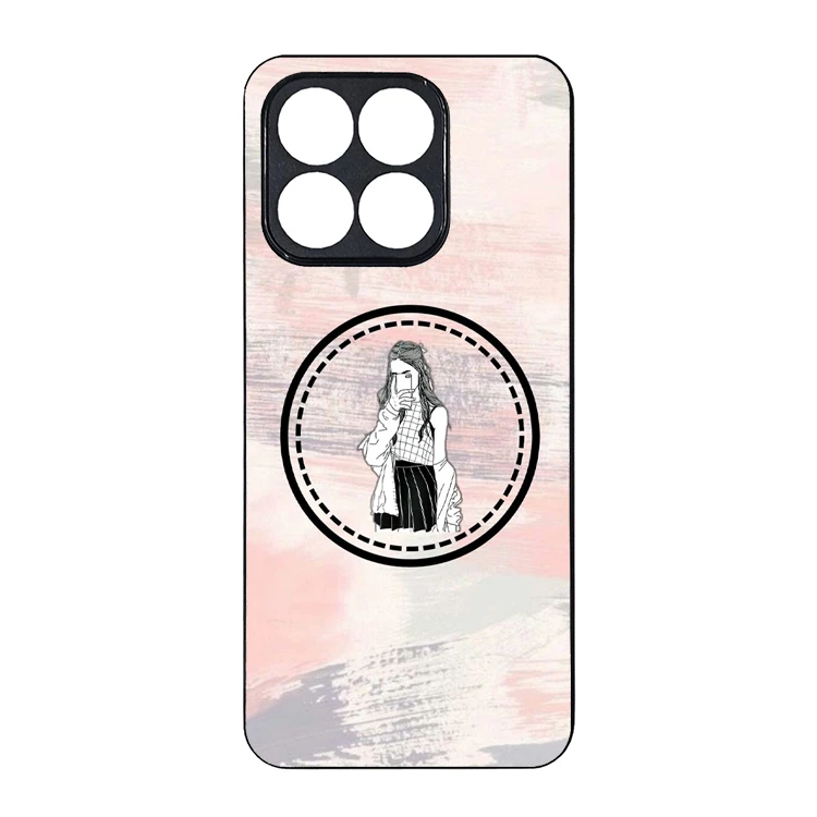 کاور طرح دختر مناسب برای گوشی موبایل آنر x8a