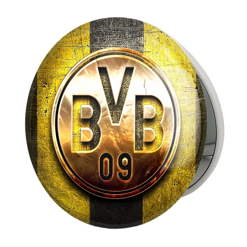 آینه جیبی خندالو طرح باشگاه دورتموند مدل تاشو کد 27447 