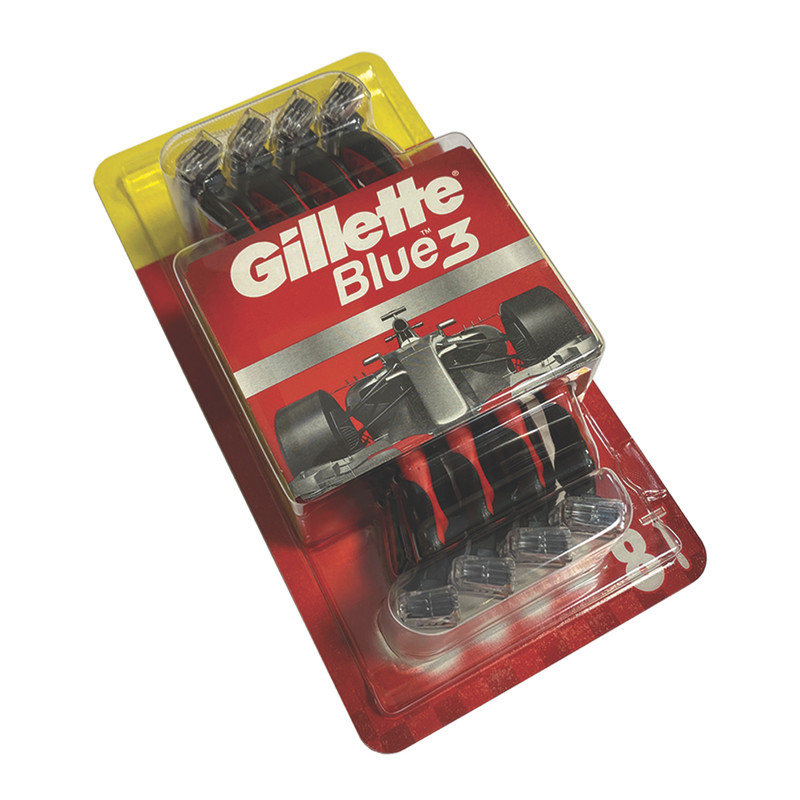 خودتراش ژیلت مدل Blue3 Machine Red بسته 8 عددی خودتراش ژیلت مدل Blue3 Machine Red بسته 8 عددی