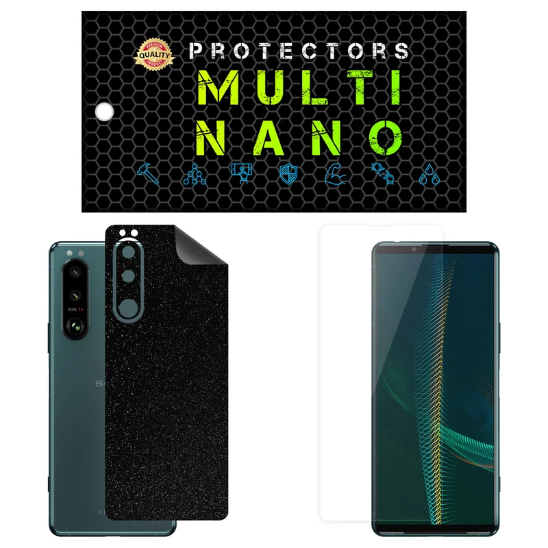 محافظ صفحه نمایش مولتی نانو مدل X-SFG مناسب برای گوشی موبایل سونی Xperia 5 III به همراه برچسب پوششی