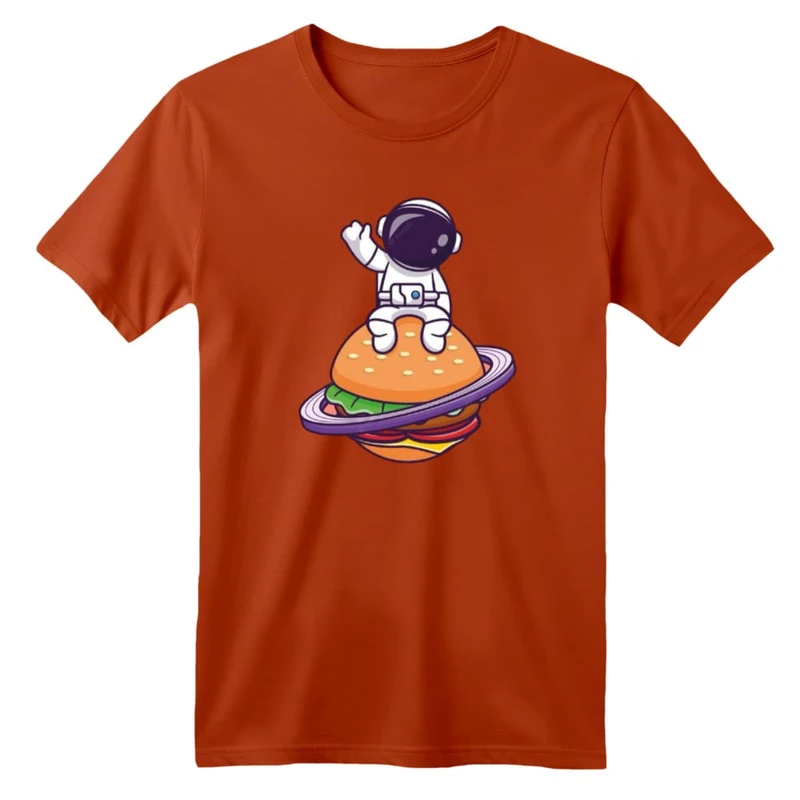 تی شرت آستین کوتاه بچگانه مدل فضانورد کد ۷