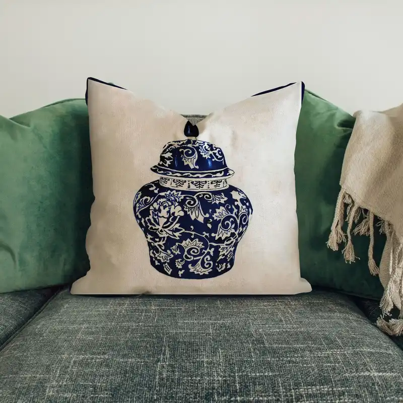 کاور کوسن مدل قندان چینی