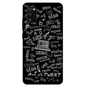 Megafone Social Media 1898 Cover For Samsung Galaxy A41