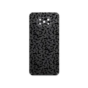MAHOOT Black-Silicon Cover Sticker for Xiaomi Poco X3 NFC