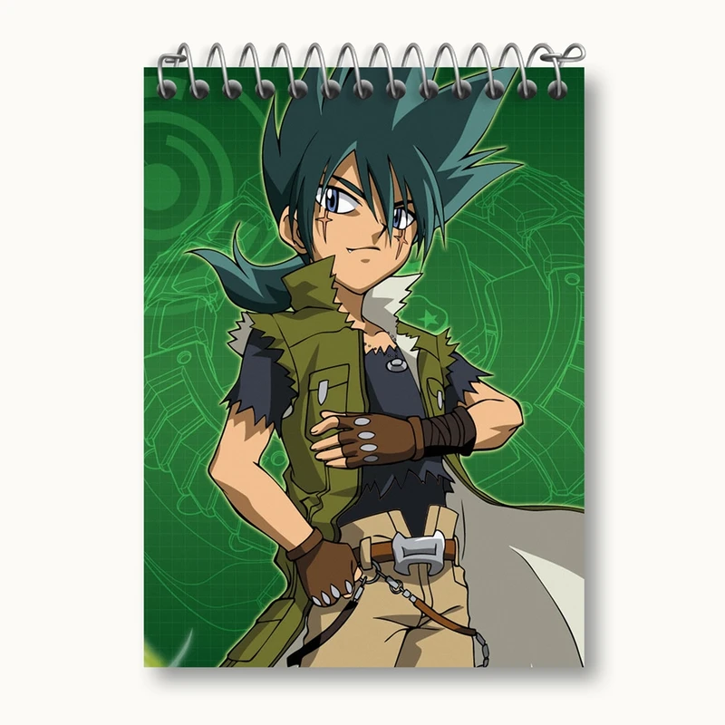 دفتر یادداشت 50 برگ خندالو مدل انیمه فرفره های انفجاری کد 27844