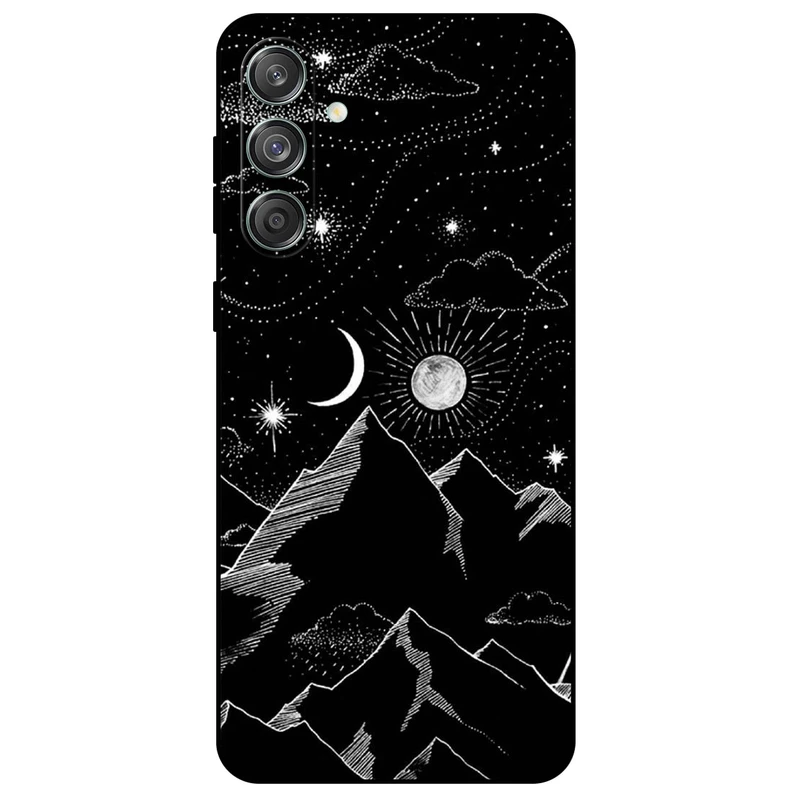 کاور مگافون طرح کوه مدل 8078 مناسب برای گوشی موبایل سامسونگ Galaxy M55 5G