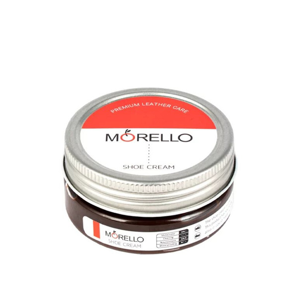واکس کفش مورلو مدل Shoe Cream Brwn