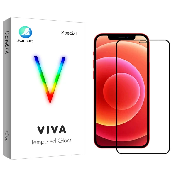 محافظ صفحه نمایش جانبو مدل Viva Glass مناسب برای گوشی موبایل اپل Iphone 12 ProMax