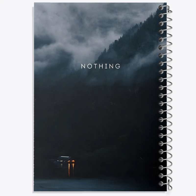 دفتر ژورنال نویسی 50 برگ خندالو مدل نقطه ای طرح Nothing کد F1359