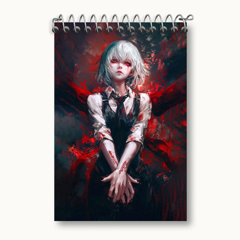 دفتر یادداشت 50 برگ خندالو مدل انیمه توکیو غول کد F2846